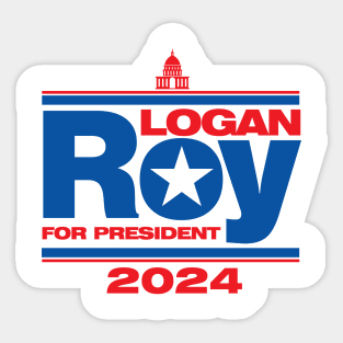 Logan Roy for President Sticker